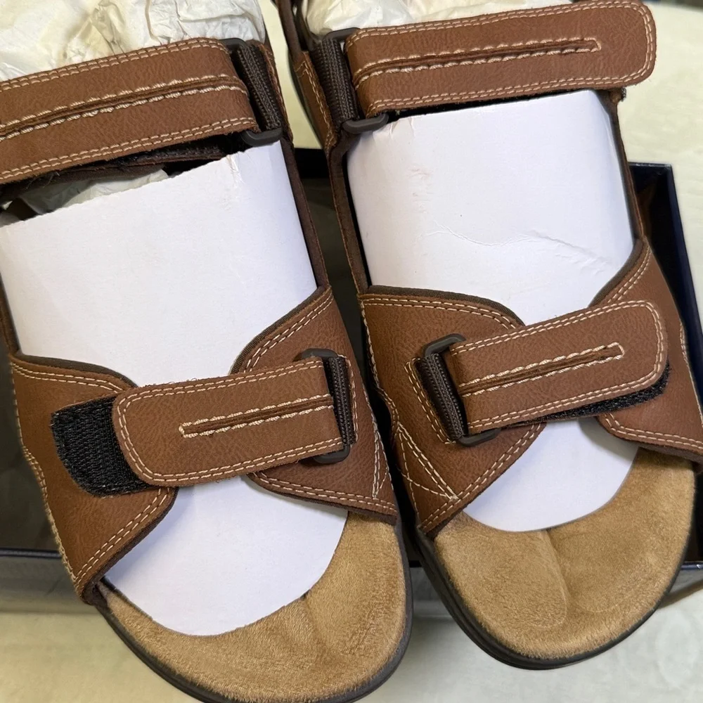 Dockers Men's Newpage Wide Width Outdoor Sporty Sandal- Size 10 W